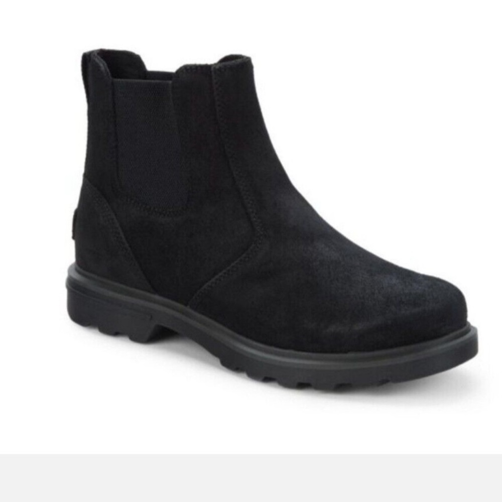 SOREL Mens Blk Waterproof Carson Chelsea Boot -Brand New in Box size 8.5Mens/10W